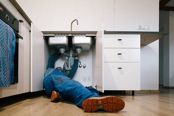 Professional Drain Cleaning technician working in Lake Milton, OH